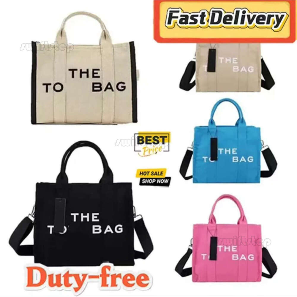 Tote bag handbag Cross border Designer bag Spring/Summer New Leather Crossbody Bag Luxury large High quality canvas leather material 27cm 33cm 22cm with dust bag