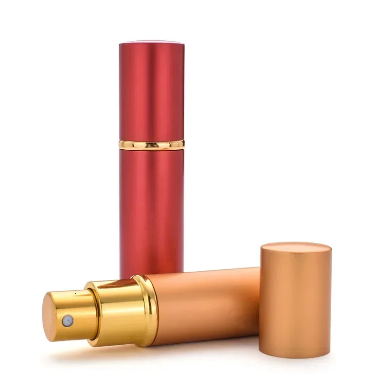 5/PCS 10ml Aluminum Perfume Bottle Refillable Travel Perfume Atomizer Mini Spray Bottle Empty Parfume Atomiser Sprayer 260318
