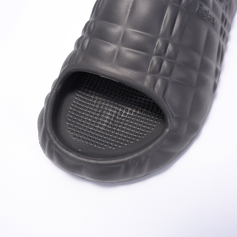 Slides Couple Ultra Light Trendy Plaid Pattern Fashion Gifts EVA Slippers Summer Outdoor Sandals Fashionable Non Slip Solid Slide Daily Outfit 2502A - view 8