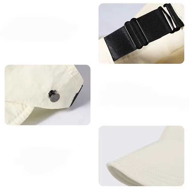 Summer Lightweight Style Can Tie Up in A High Ponytail Can Also Wear A Mask and A Sun Hat for Protection M260327