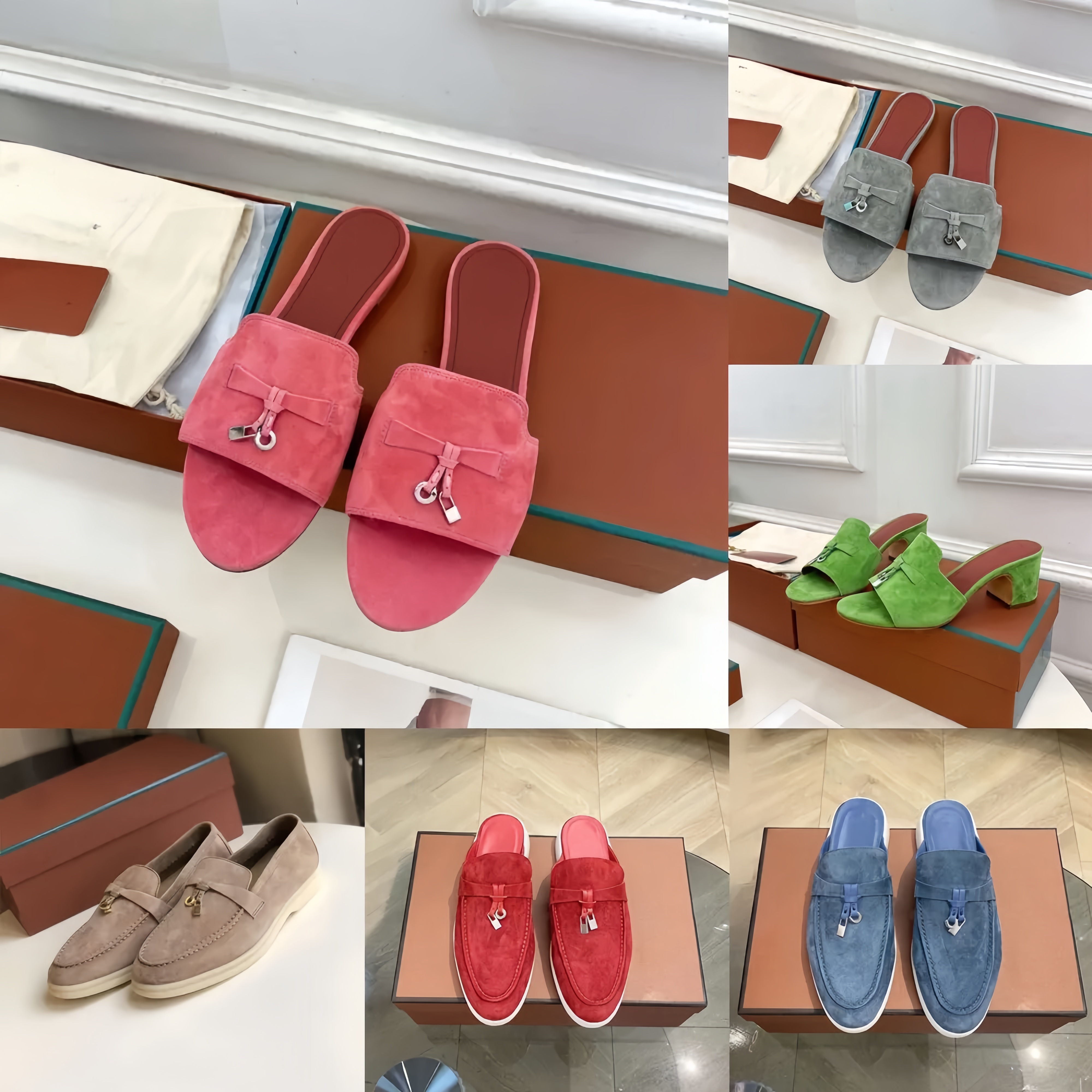 designer shoe bestselling tassel mules for women man genuine suede cattlehide leather flatblock heel options slipper lazy style perfect commute vacation loafer