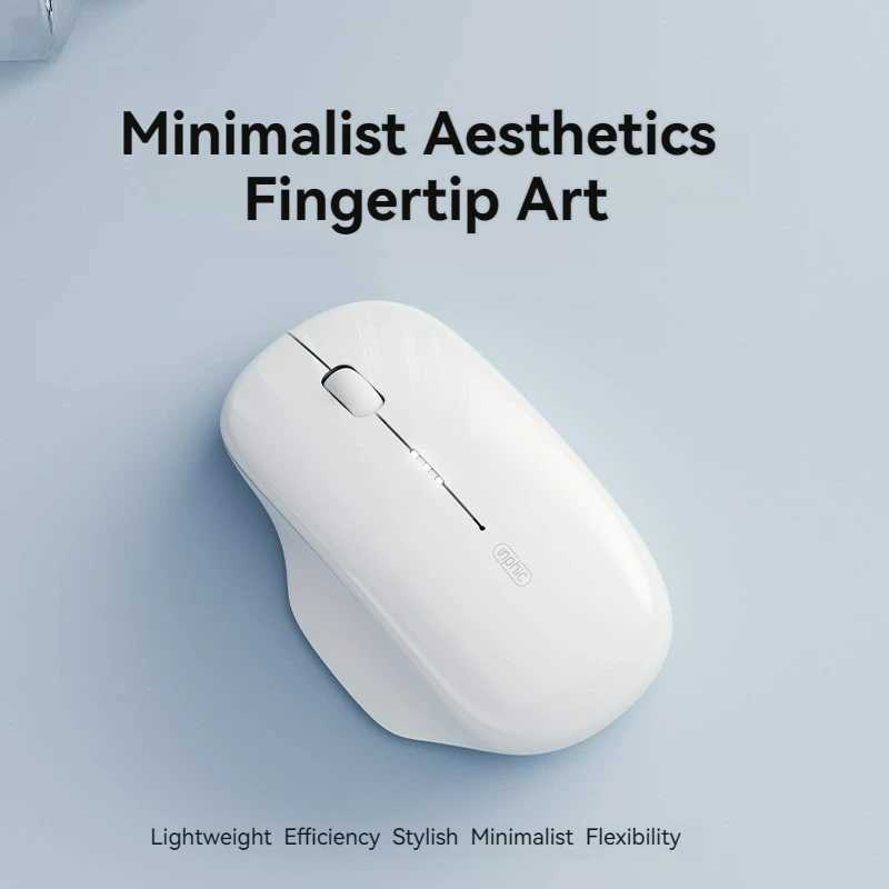 Wireless Mouse Type-c Rechargeable Silent Visualisation Power 24G Mouse Business Office Computer Laptop Universal Mouse D260327