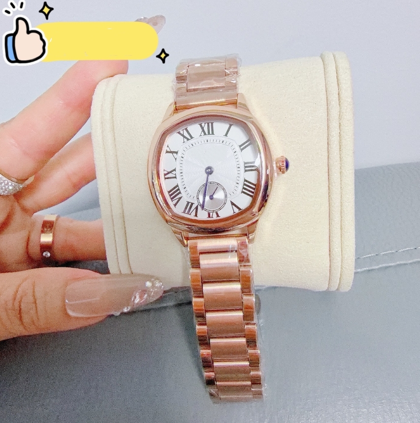 2026 women CAR Luckyity dayity Watch Square classic Watches Designer Diamond Quartz Movement Stainless Steel Bracelet Sapphire Glass womens wristwatches #75
