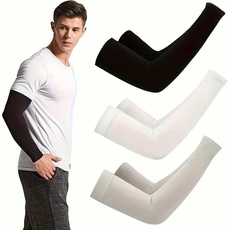 3Pair High-Elastic Ice Compression Arm Sleeves ComfortableBreathable for Both Men And WomenSuitable for Sports D260326