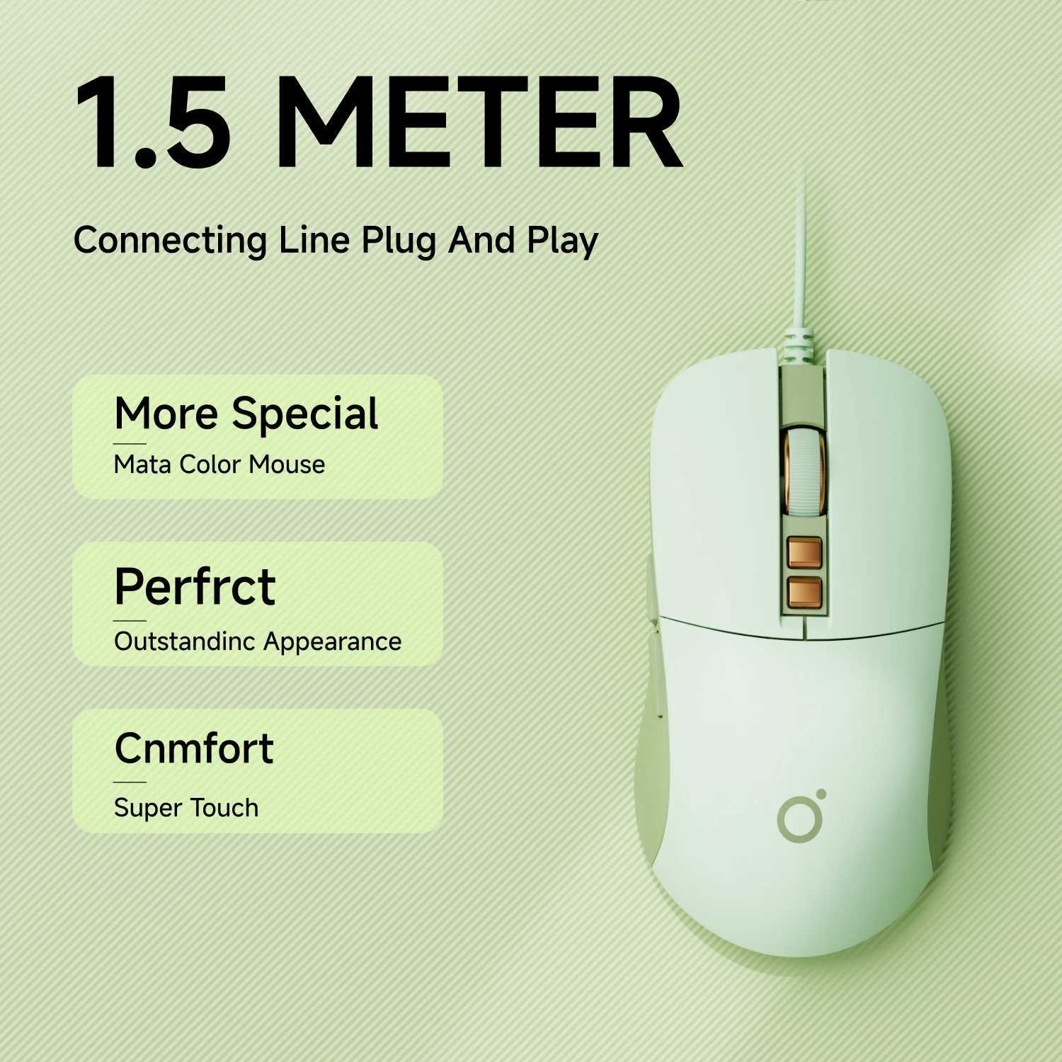 EWEADN G309 Wired Gaming Mouse Rechargeable Silent Ergonomic for Office Laptop Desktop PCeSports Comfortable Versatile D260327