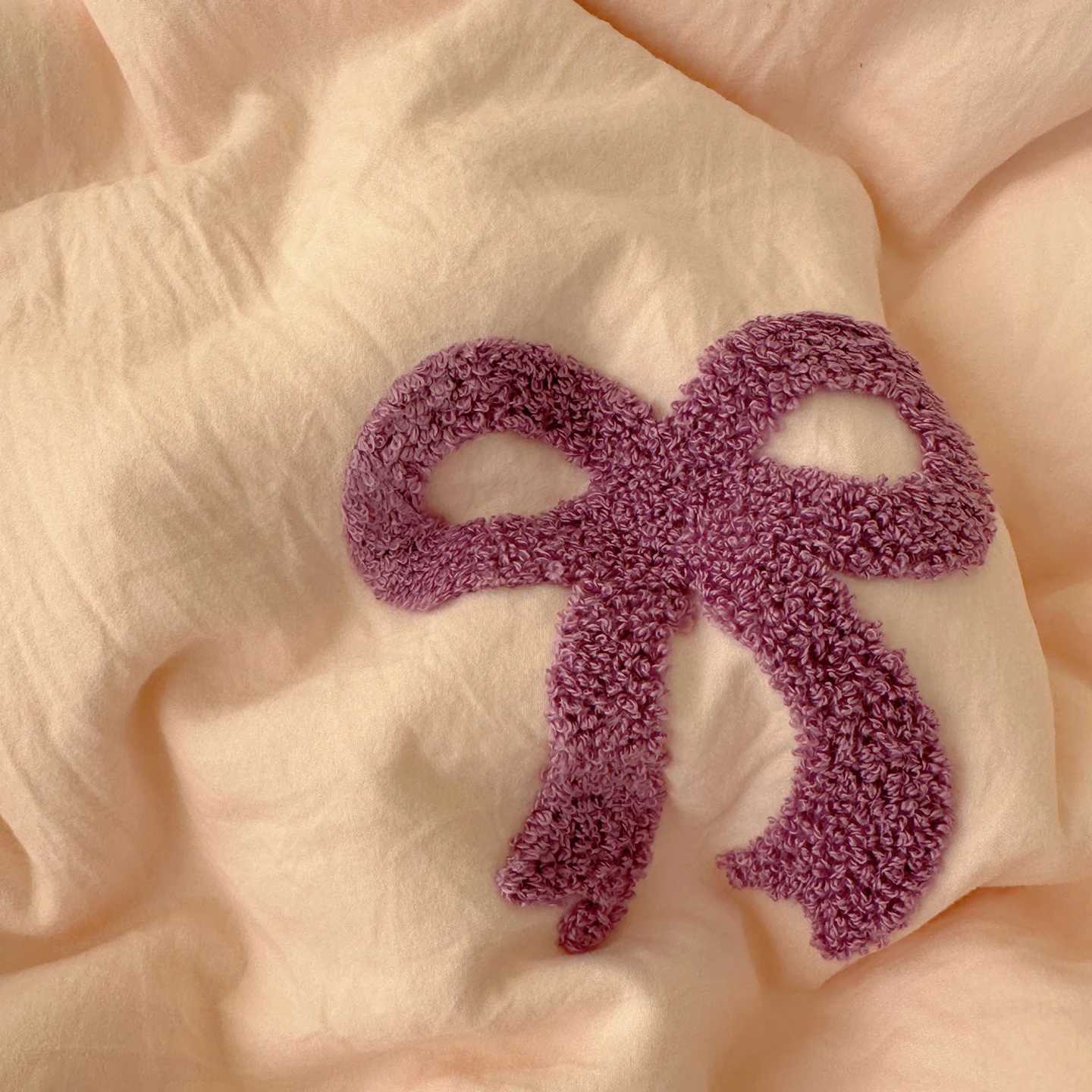 3 Piece Sheet Set Chut bowknot embroidery duvet cover Set comfortable Bedding Set Bedspread for All Season H260327