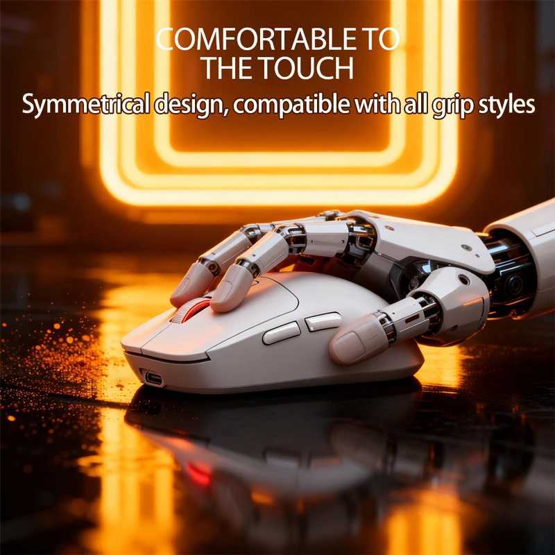 G19X11 Bluetooth Tri-Mode Wireless Gaming Mouse 5000DPI 1000Hz High Refresh Rate Ergonomic RGB Gamer Mice for Laptop PC D260327