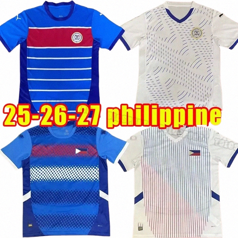 2026 New Philippines Soccer Jerseys 25/26 #8 OTT #1 Etheridge Azkals Patino Palla Woodland Sia Villanueva 2027 National Team Football H8rk#