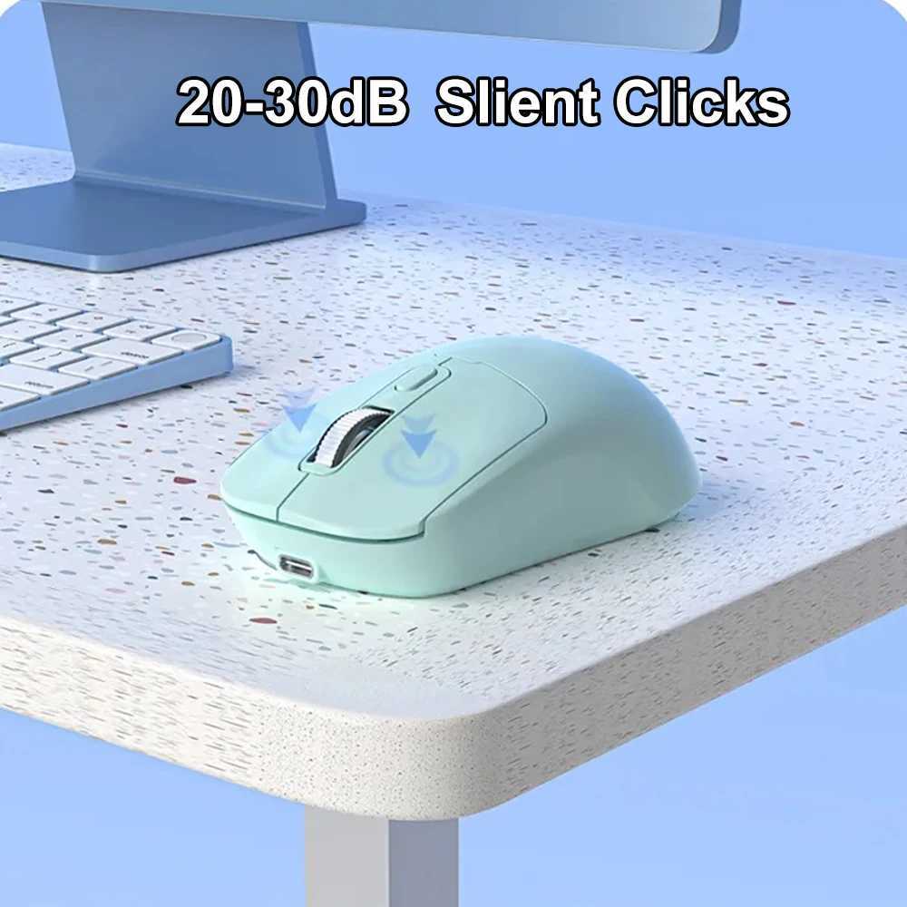 Bluetooth 54 Mouse 24G Wireless Mouse Dual Mode Slient Mouse Rechargeable Gaming Mouse Mice for PC Computer Laptop Macbook D260327