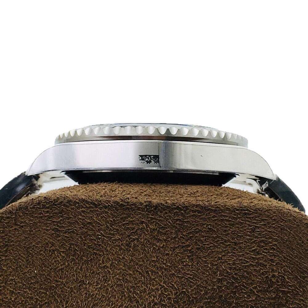 Luxury Green Dial Diver Watch for Men 40mm Stainless Steel Automatic Mechanical Wristwatch with Date Display, Rotating Bezel & Sapphire Crystal