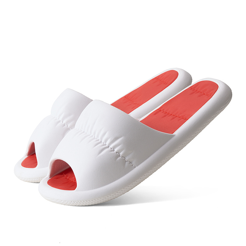 Design Slippers Trendy Casual Sandals EVA Slides For Home Sandals Acupressure Massage Slippers Non Slip Fashion Gifts Solid Slide Daily Outfit 8858A-2 - view 4