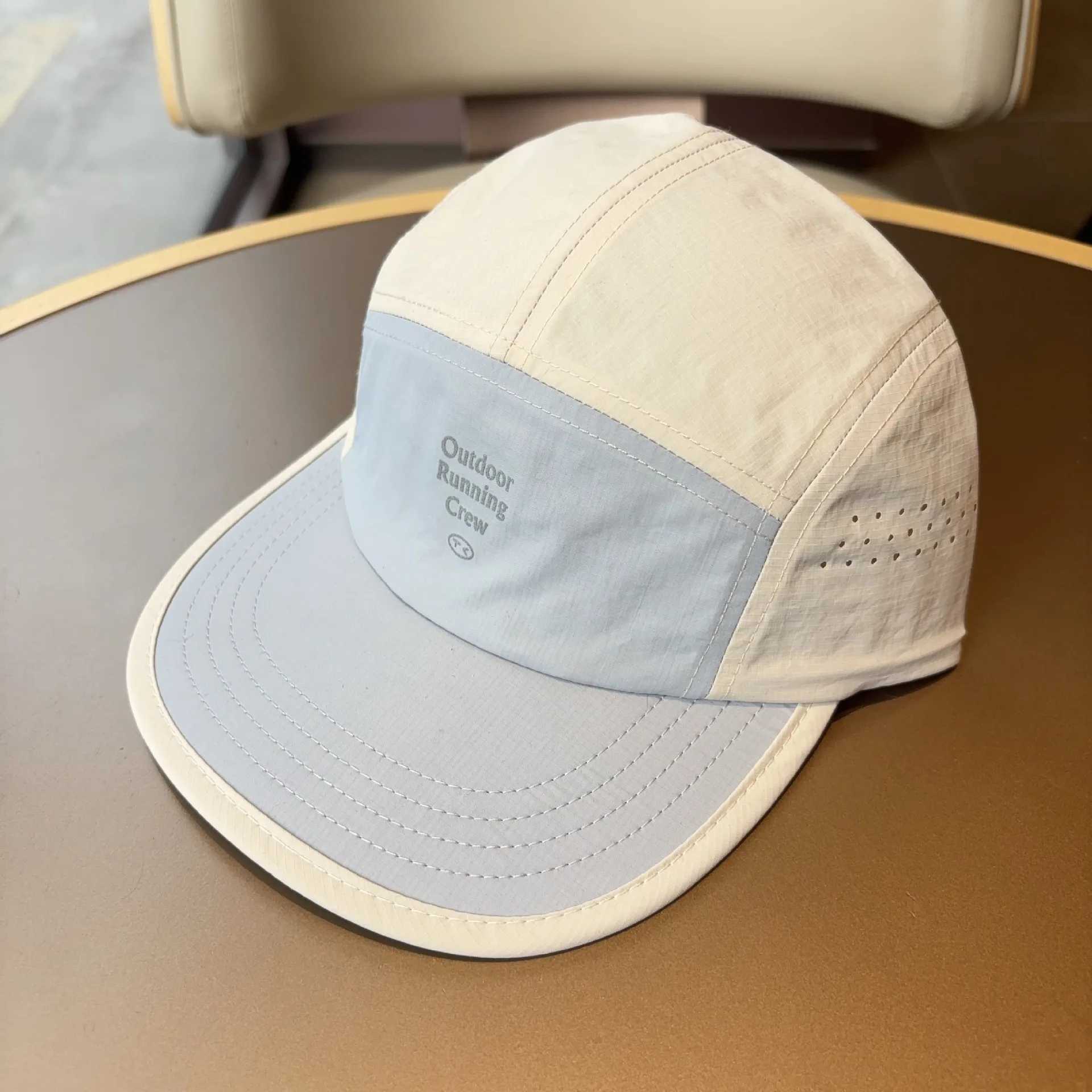 2026 New 5 Panel Running Men Women Lightweight Quick Dry Nylon Hat Outdoor Sports Breathable Flat Brim Baseball M260327