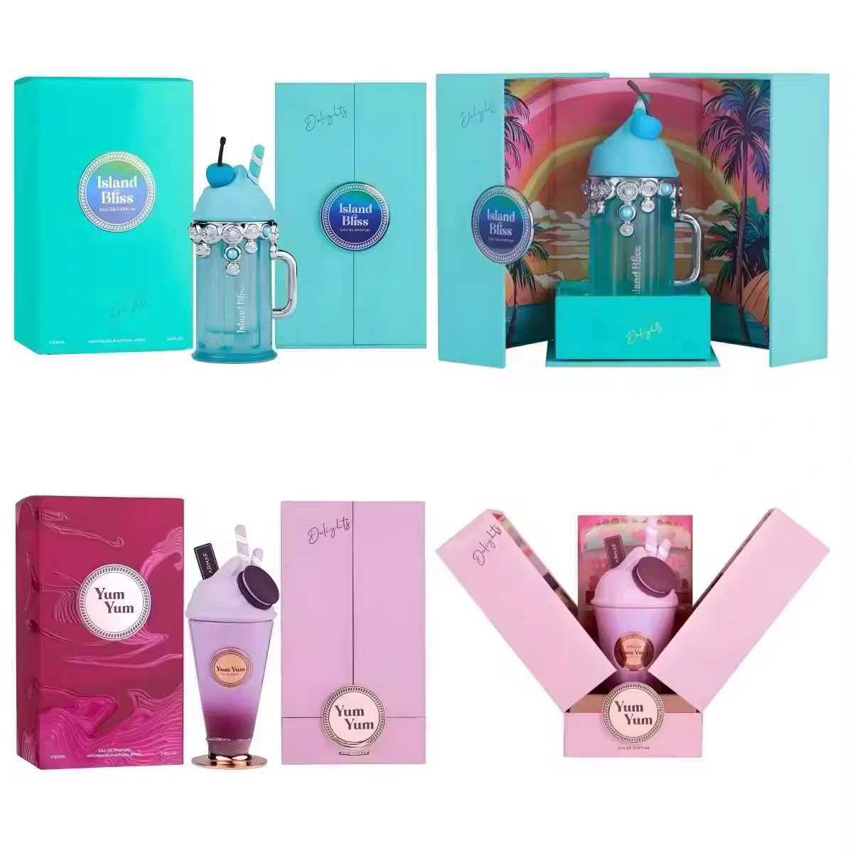 Armaf Perfume 100ml Island Bliss Yum Yum Fragrance Eau De Parfum EDP Cologne Spray Unisex Body Mist High Quality Fast Delivery