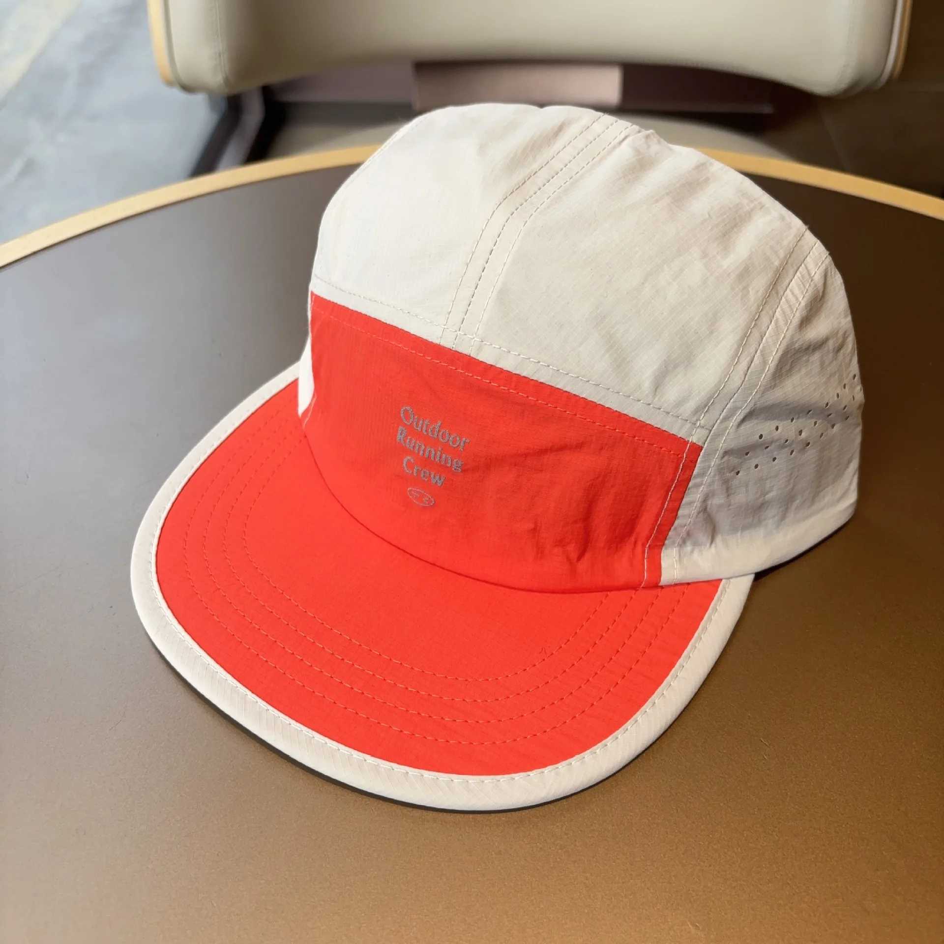 2026 New 5 Panel Running Men Women Lightweight Quick Dry Nylon Hat Outdoor Sports Breathable Flat Brim Baseball M260327