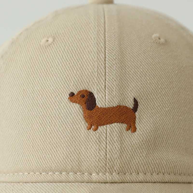 Dachshund Embroidery Baseball Hat Sunscreen Fashion Outdoor Hat Suitable for Men and Women for Daily Leisure Matching M260327