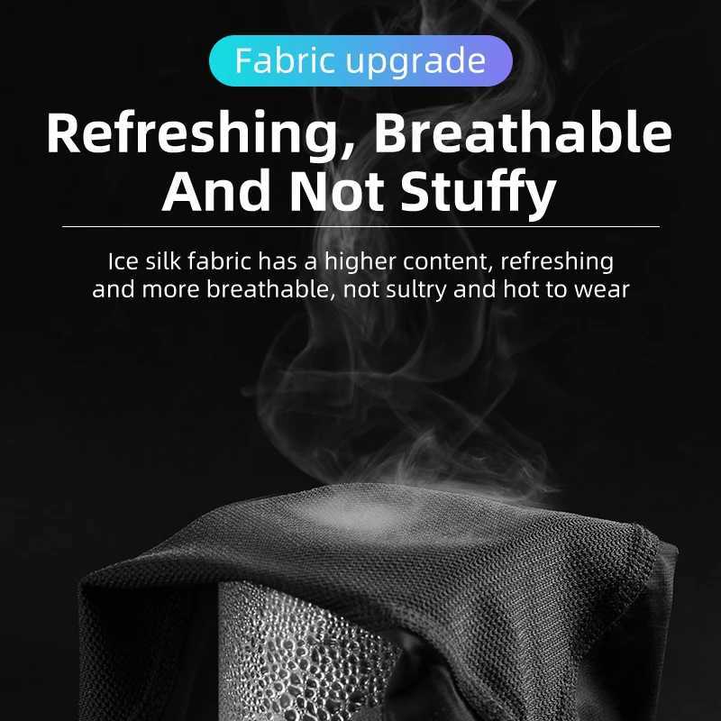 ROCKBROS Ice Fabric Running Camping Arm Warmers Basketball Sleeve Running Arm Sleeve Cycling Sleeves Summer Sports Safety Gear D260326