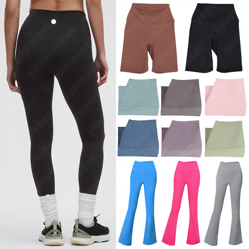 Solid Color Yoga Leggings Womens Yoga Pants Womens High Waist Sports Pants Sports Fitness Clothing Womens Running Leggings Fitness Tights Hot Selling Yoga