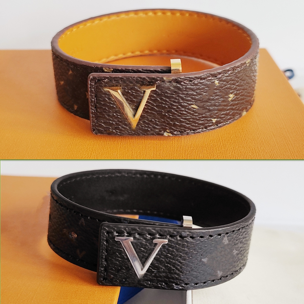 Classic Old Wer Bracelet Designer For Women Charm Bracelet Leather Bracelets Men Classic Style Sports Mens Jewelry Wer Bracelet Pure Color Black Brown Leisure