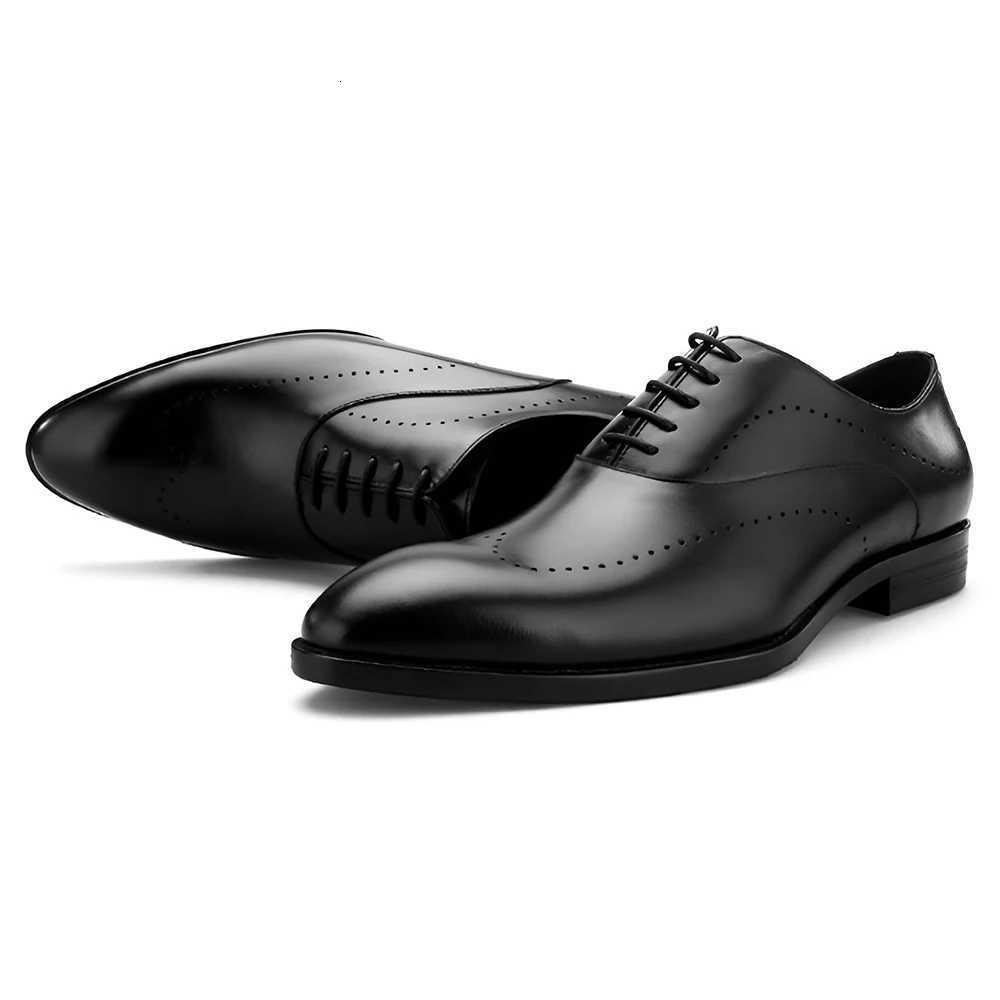 2024 High Quality Handmade Full-Grain Genuine Leather Oxford Dress Shoes for Men Business Daily Casual Life Shoes K260328