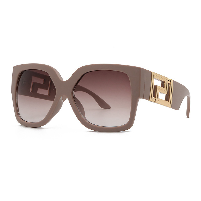 Luxury Brand Designer Sunglasses 4402 New European And American Fashion Large Frame Square Sunglasses For Women Trendy Sunglasses Female Ins Internet 