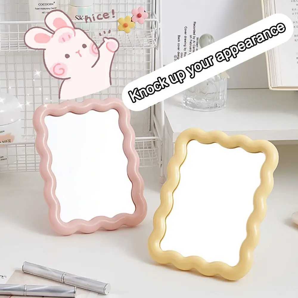 Creative Candy Color Makeup Mirror High-definition Adjustable Beauty Mirror Thickened Table Mirror Student Dormitory H260327