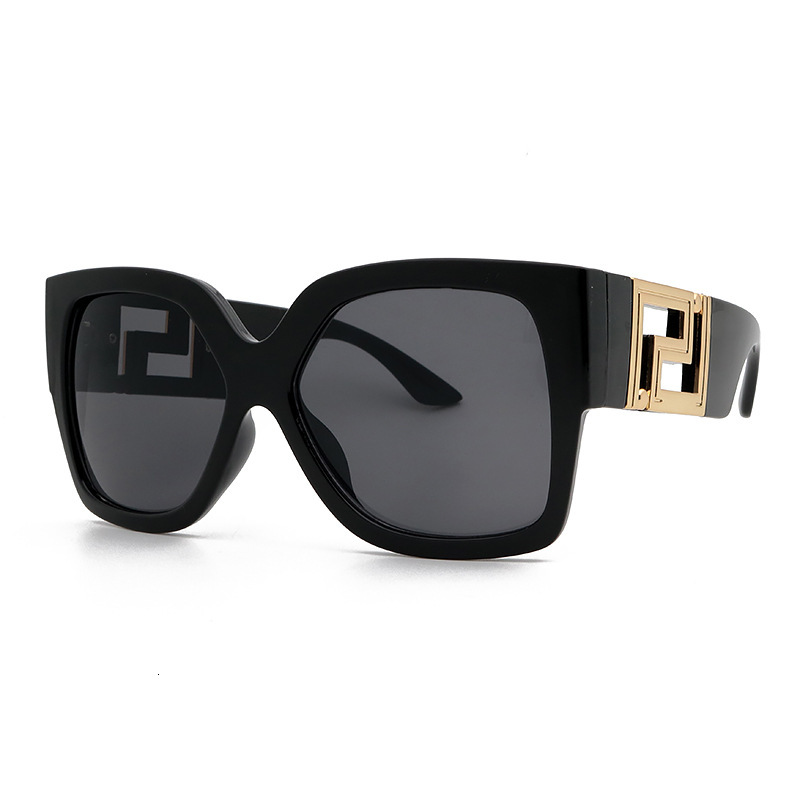 Luxury Brand Designer Sunglasses 4402 New European And American Fashion Large Frame Square Sunglasses For Women Trendy Sunglasses Female Ins Internet 