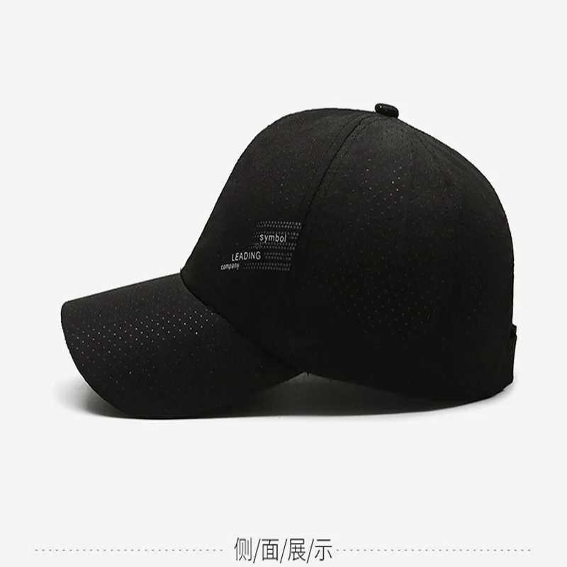 Summer Outdoor Sports Fishing Hat Quick Drying Sun Hat Adjustable Unisex Baseball for Women Men M260327