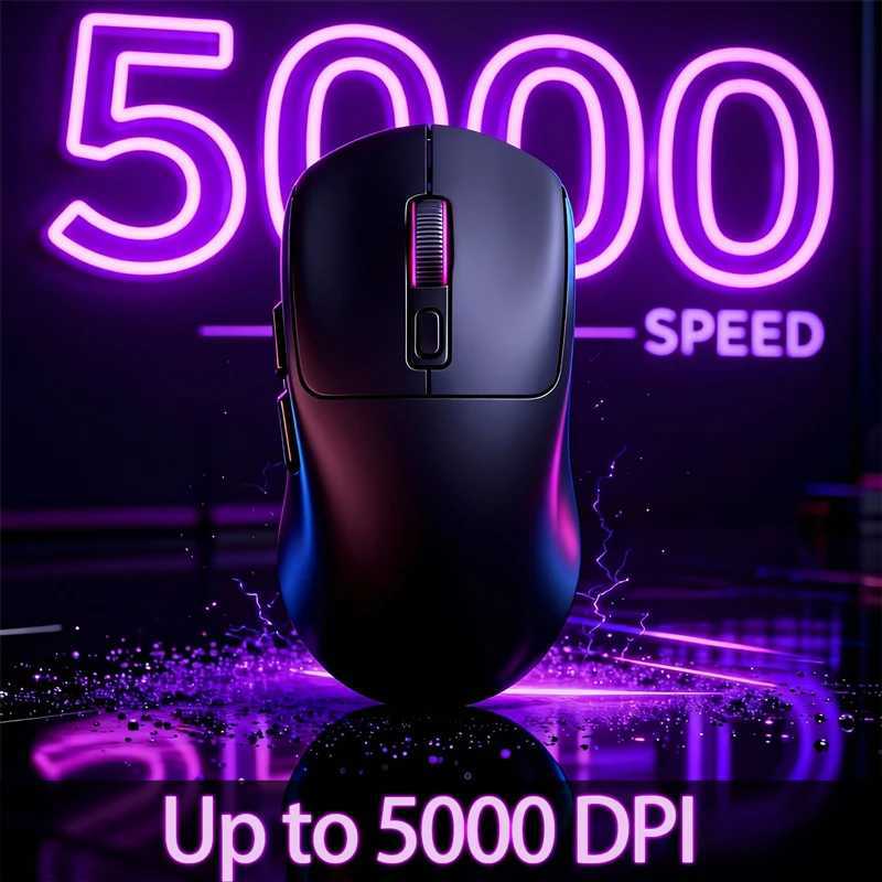 G19X11 Bluetooth Tri-Mode Wireless Gaming Mouse 5000DPI 1000Hz High Refresh Rate Ergonomic RGB Gamer Mice for Laptop PC D260327