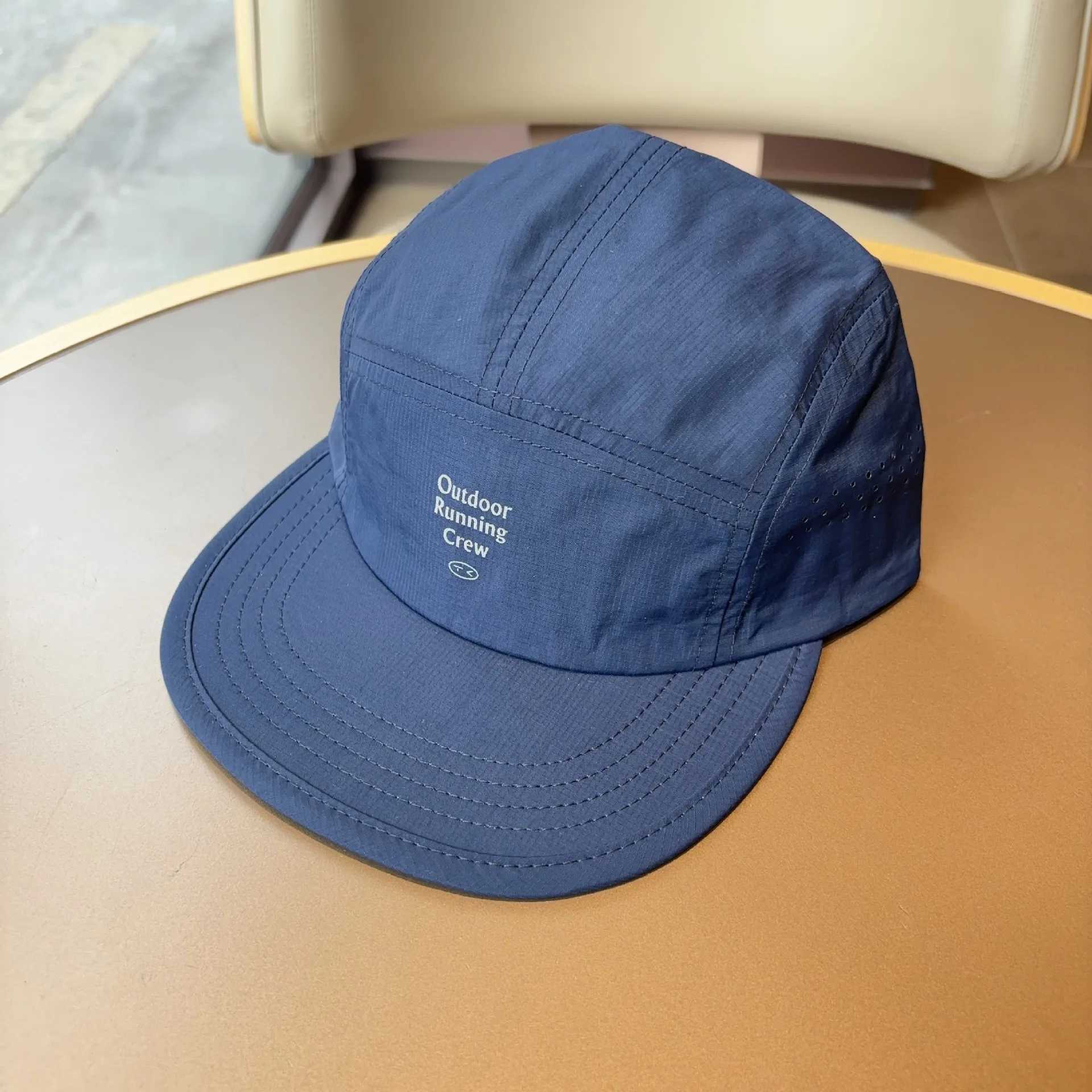 2026 New 5 Panel Running Men Women Lightweight Quick Dry Nylon Hat Outdoor Sports Breathable Flat Brim Baseball M260327