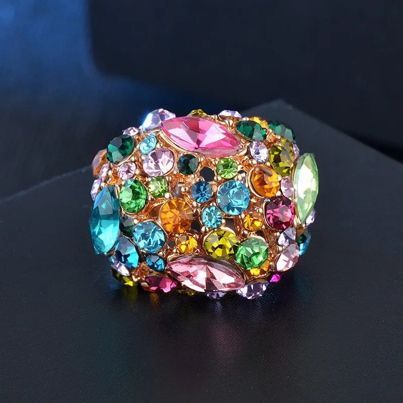 y Jewelry n Vintage Rings for Women Aesthetic Wedding Ring Fashion Accessories Couple Crystal 260327 - view 5