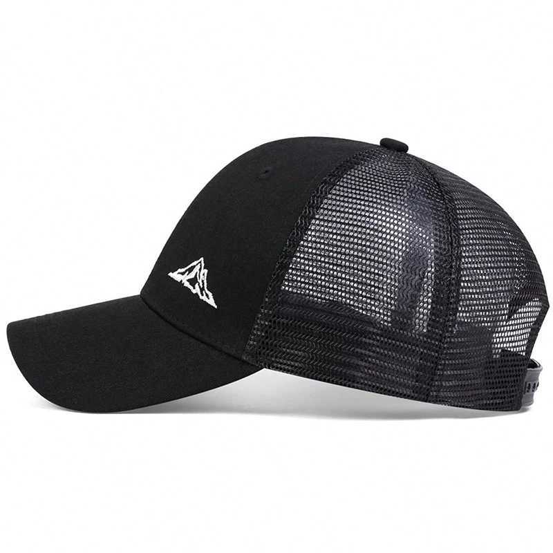 Unisex Mountain Range Embroidery Baseball Net Caps Spring and Summer Outdoor Adjustable Casual Hats Sunscreen Hat M260327