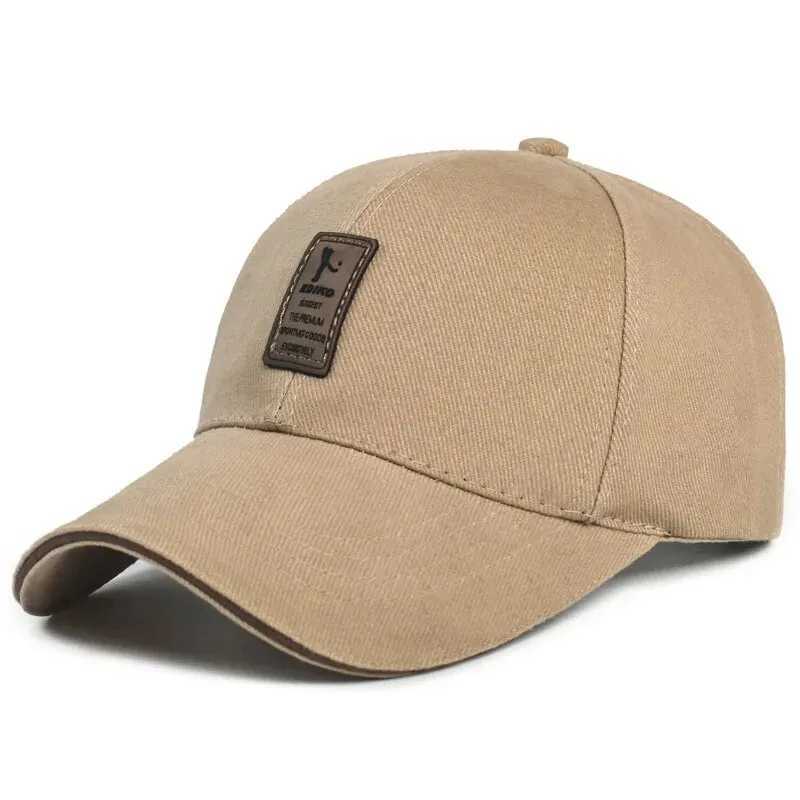 Spring Summer AutumnCotton Baseball Men Autumn Winter Korean Version Sports Sun Hat Peaked Sunscreen Sunhat M260327