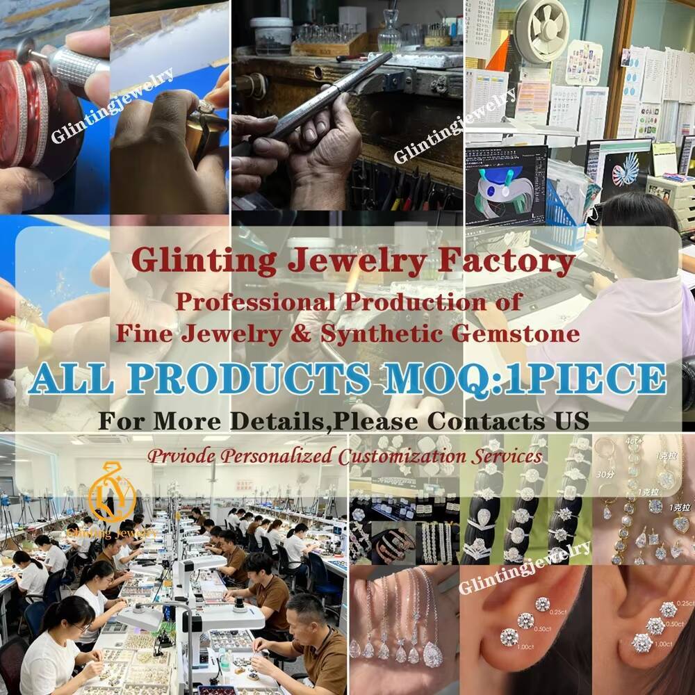 IGI Certified VVS Lab Created Diamond Studs Earrings Men Custom 10K 14K 18K Gold Lab Grown Diamond Earrings Women Jewelry