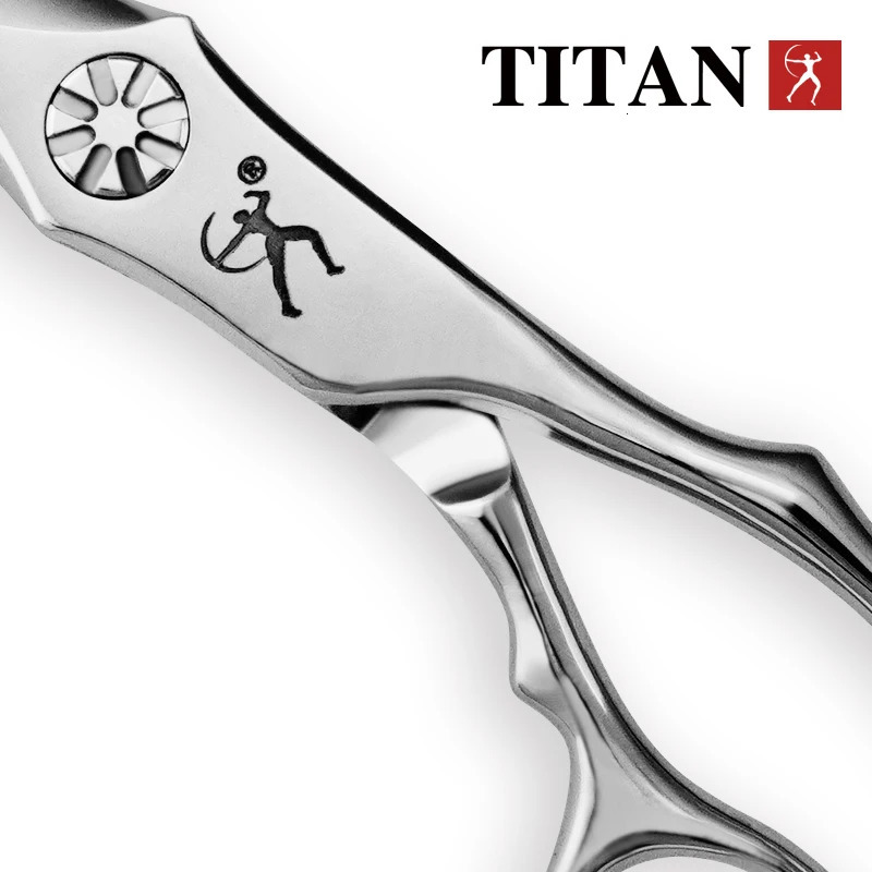 Titan hair scissors vg10 steel hand made sharp Cutting hairdressing shears barber 260327 - view 6