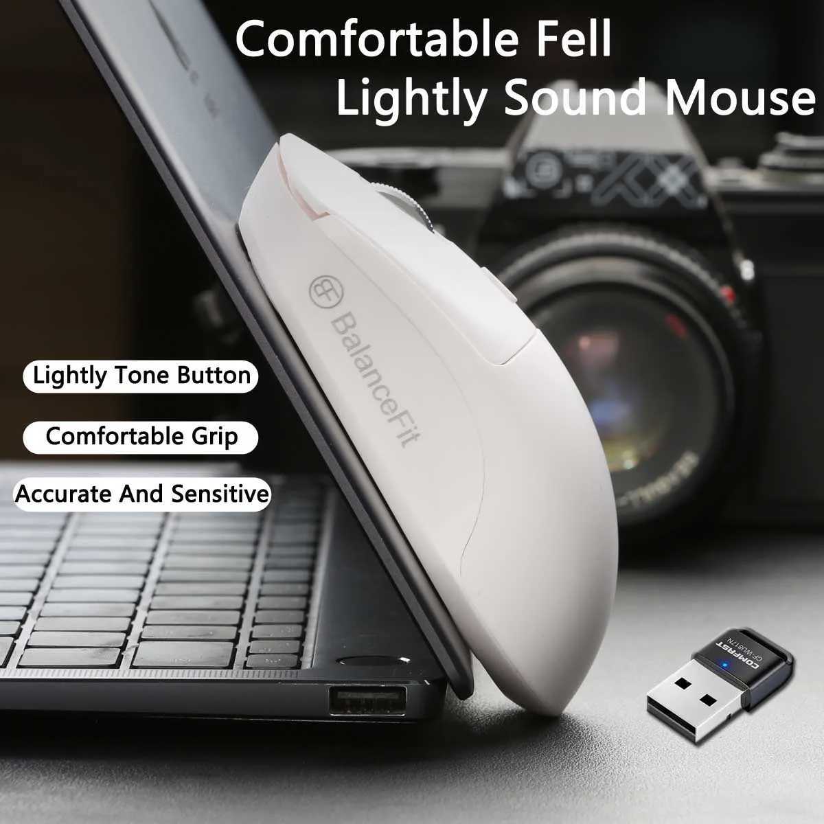 Wireless Gamer Mouse 24G USB Wireless Mouse Adjustable DPI Optical Mice for Windows PC Macbook Laptop Desktop Computer Office D260327