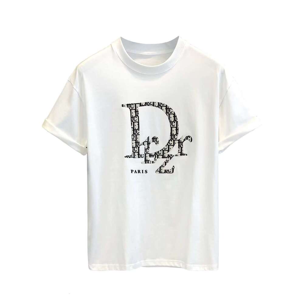 Light luxury and high end feel trendy brand short sleeve T shirt for men summer couple's sports casual half sleeve top - view 6
