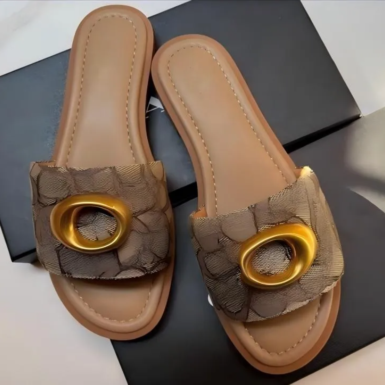 Designers Slippers Luxury Interlocking Ladies Hollow New Color Platform Slippers Women Slide Fashion Classics Retro Lovely Beach Sandals us Fast delivery with box