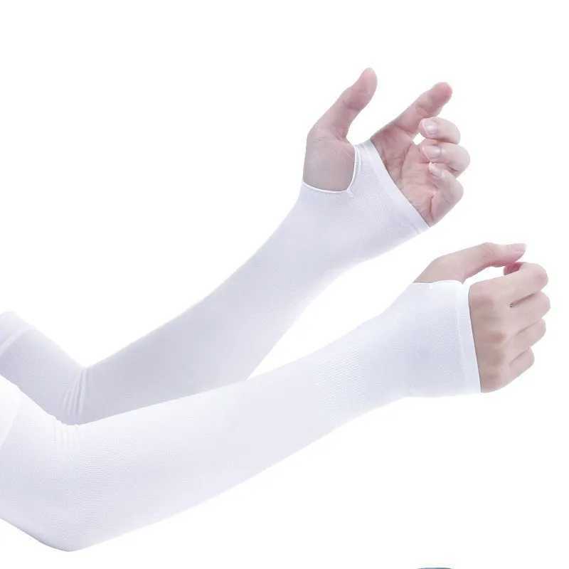 1 Pair Men Women Arm Warmers Summer Arm Sleeves Sun Protection Outdoor Drive Sport Travel Arm Warmers Cycling Gloves D260326
