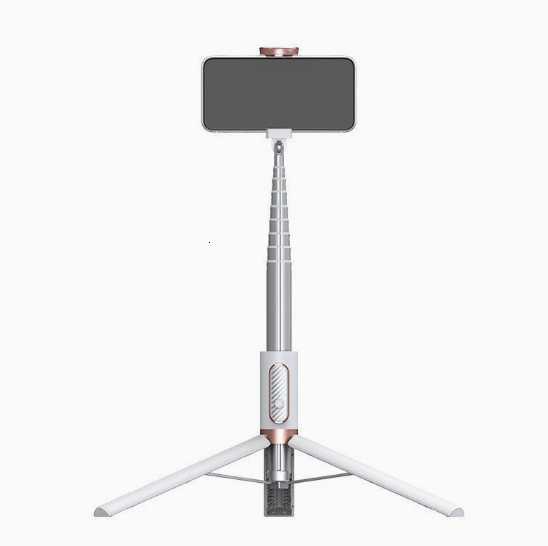 Bluetooth selfie stick integrated desktop mobile phone tripod stand mini portable aluminum mobile phone selfie stick h260327