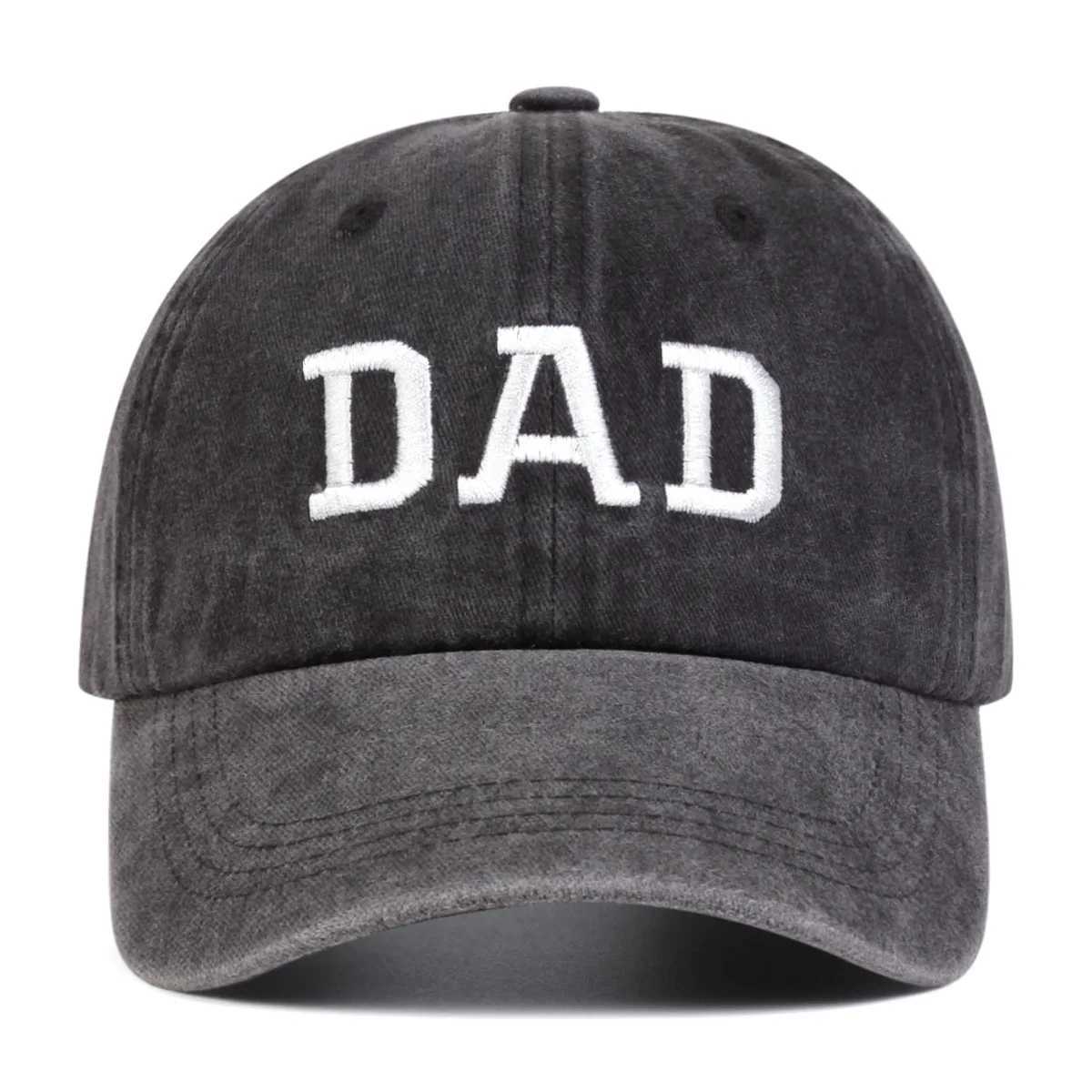 DAD MOM Embroidered Baseball Hat Retro Sports Casual Duck Tongue Hat Sun Hat M260327