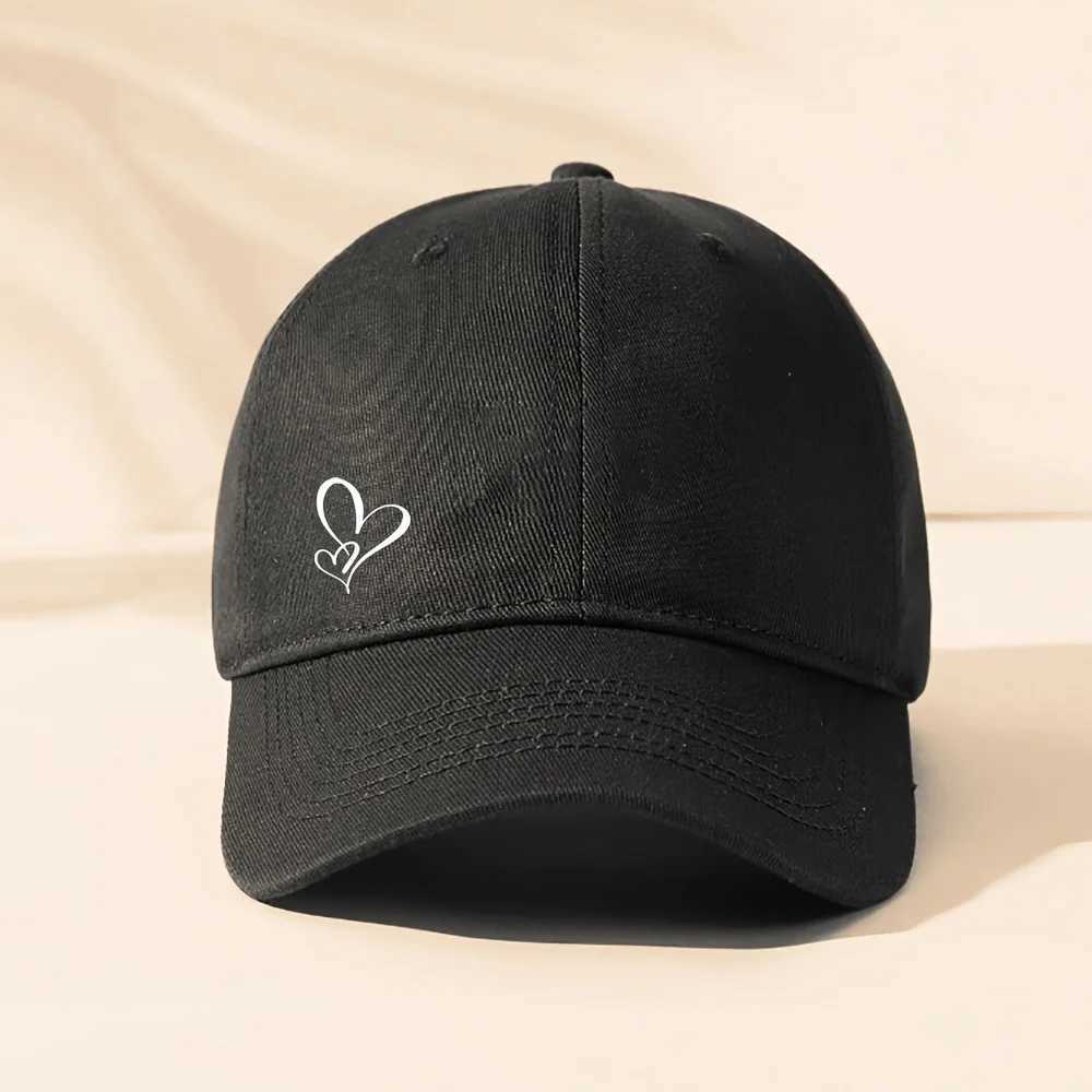 1 Piece of Love-thEMed Printed Baseball - AdjustabLE Snap Hat A FashionabLE Hat SuitabLE for Both Men and Women M260327