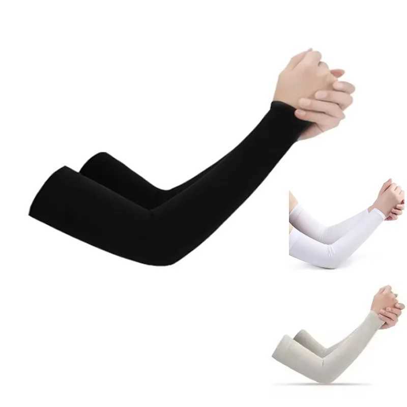 Unisex Arm Guards Sleeve Warmers UV Sun Protection Sports Support Sleeves Hand Cover for Running Fishing Cycling D260326