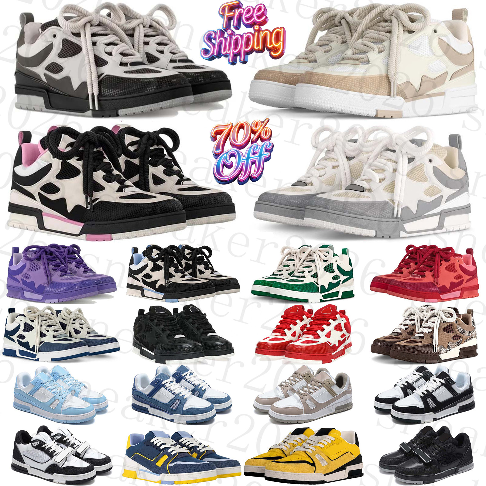 Free Shipping Designer shoes skate for women sneakers Shoes chaussure mens white men women trainers scarpe casual luxury