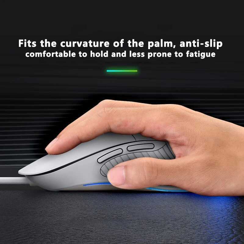 INPHIC B1 USB Wired Mouse Silent Office Gaming Mouse for PC and Laptops D260327