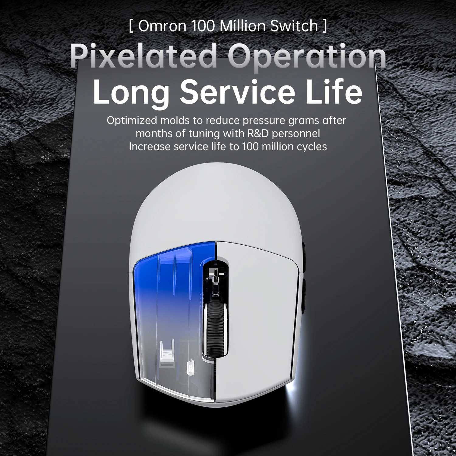 ATTACK SHARK G3PRO Wireless 1K Hz Mouse and RGB Magnetic Charging DockPAW3311 Sensor25000 DPI Gamer Mouse for PC/MAC/Wins D260327