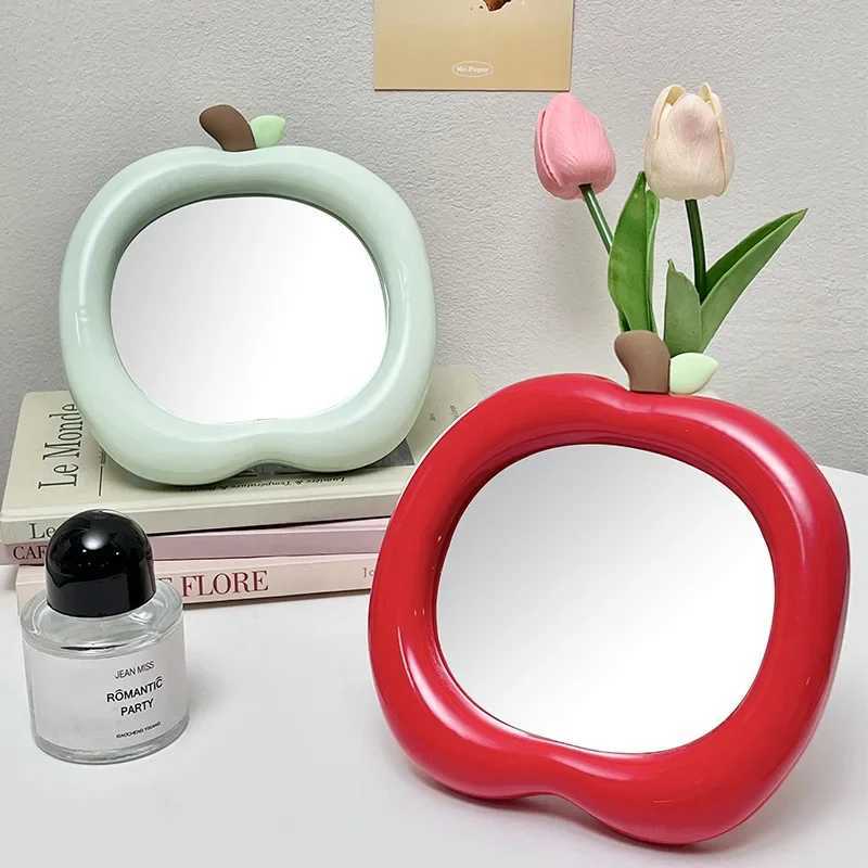 Portable Desktop Apple Makeup Mirror Dormitory Dormitories Home Bedroom Offices Standing High-defINITIOn Dressing Mirror H260327