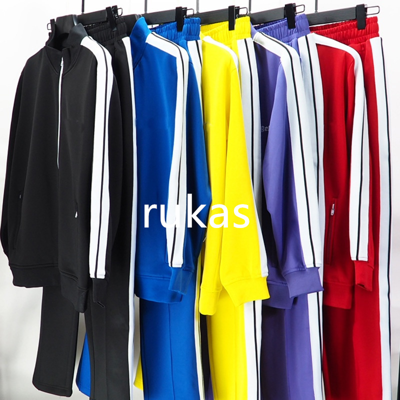 Designer Tracksuits mens womens Sweatshirt Joggers Suit Palms tracksuits Sportswear Jogging Sportsuits Casual 2 pcs Set Sports pants Zip up hoodie Jacket