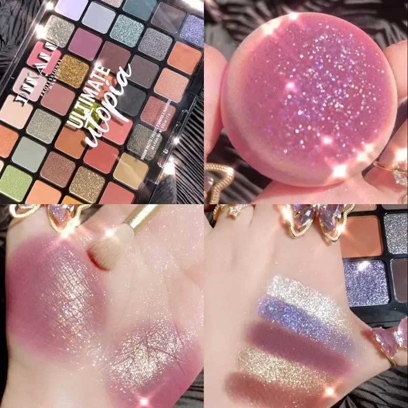 40 color Eyeshadow Palette Makeup Glitter Pearlescent Earth Color Utopia Sequin Long-Lasting Eye shadow Palette Makeup Cosmetics H260327