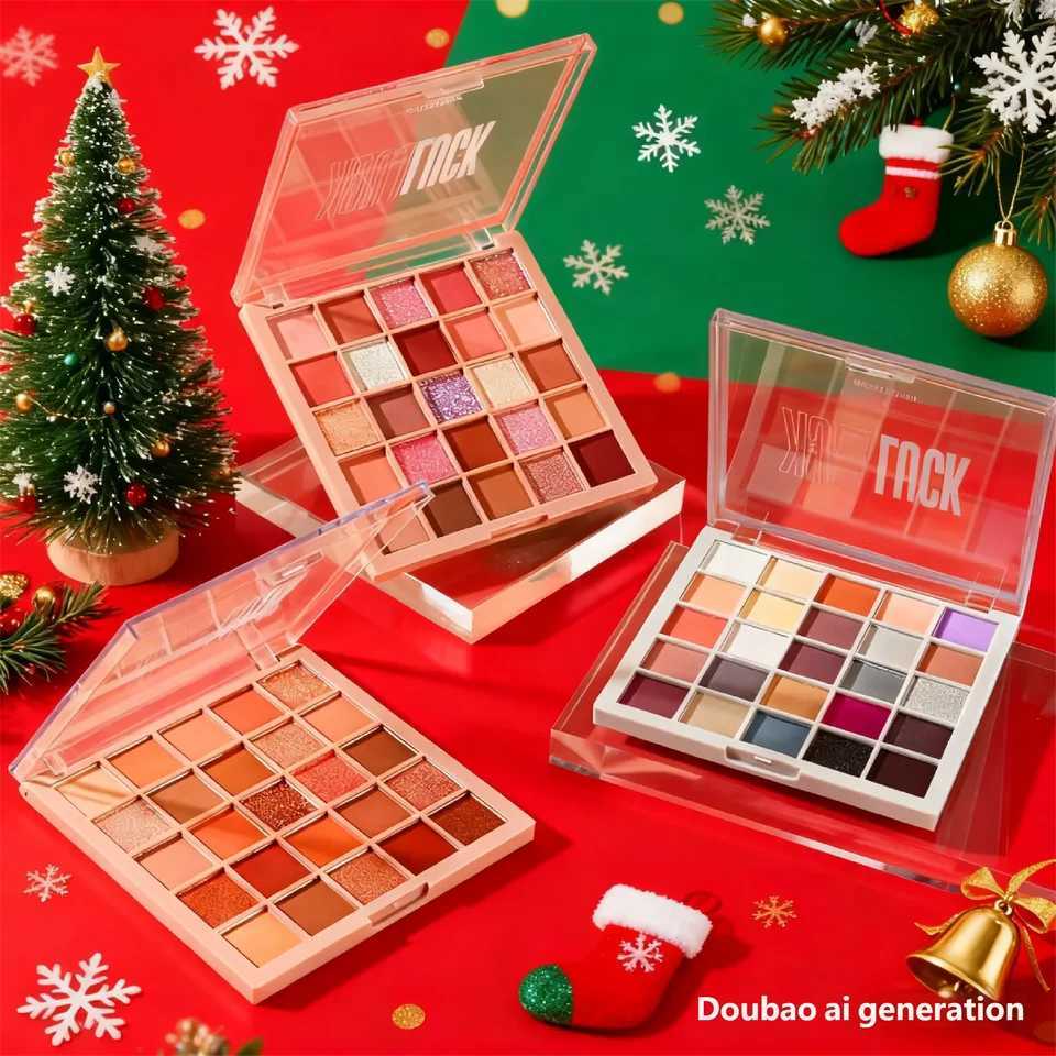 MUGELUUN Pink Eyeshadow Palette Lucky Style with Stunning Matte Shimmer Shades Versatile for Everyday and Special Occ 25 Color H260327
