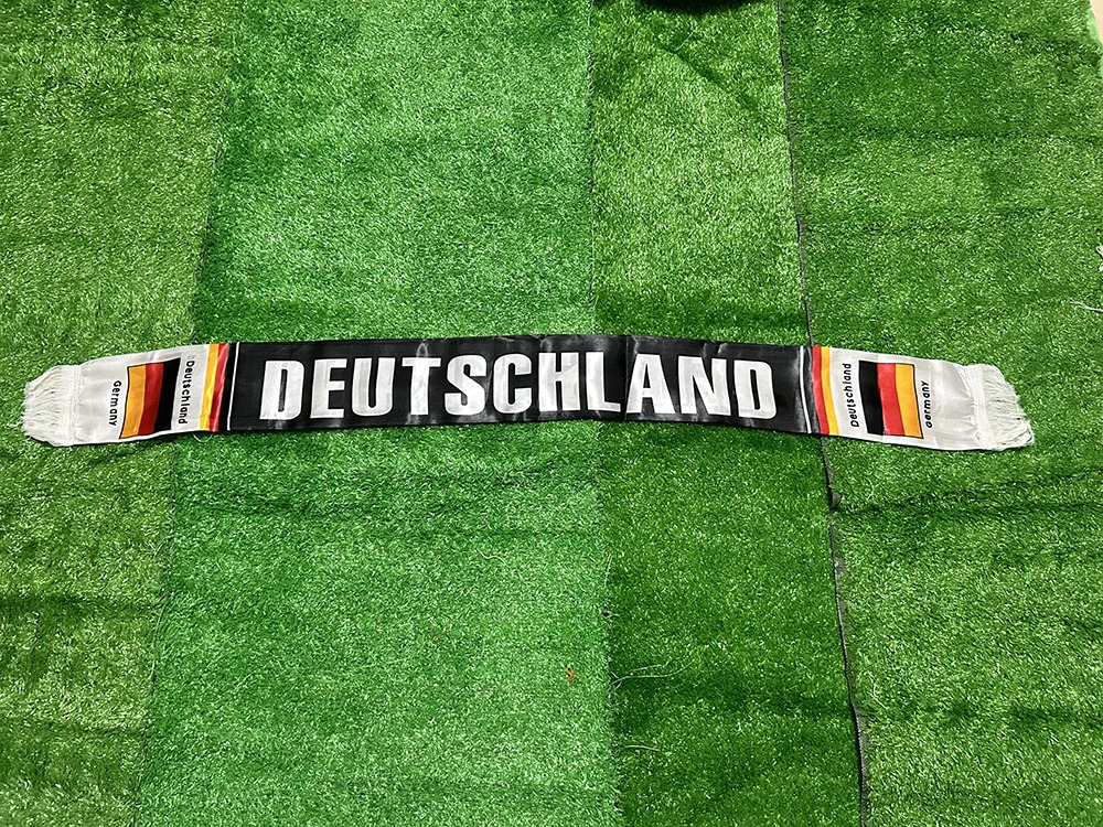 SKY FLAG Germany scarf 14130cm double printed Germany flag sport Scarf football team Scarf Printing Satin Germany banner 260325